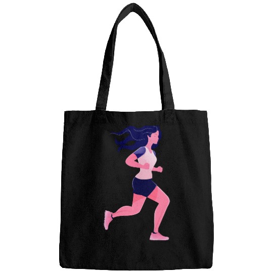 Discover Fitness Exercise Woman Runner Running Jogging Bags