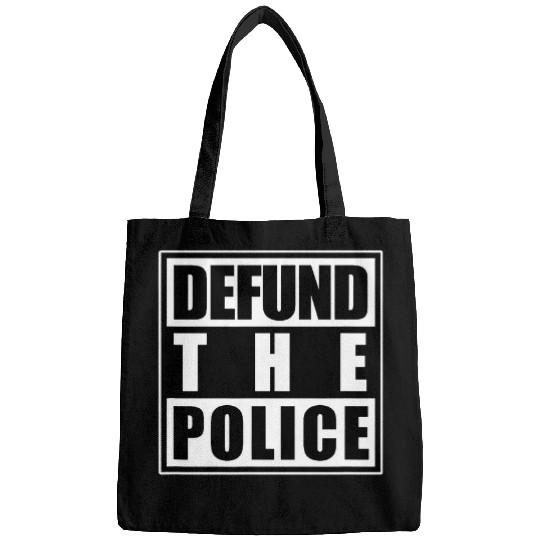 Police Job Black Lives Matter BLM Tees Swag Defund the Police Bags