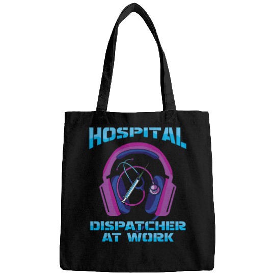 Emergency Headset Police Thin Yellow Line Gold Dispatcher Bags