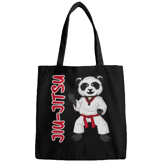Panda Pet Jiu Jitsu Panda BJJ Funny Brazilian Jew Jitsu Bags