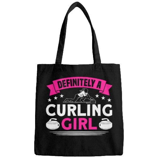 Curling Definitely A Curling Girl Curler Bags