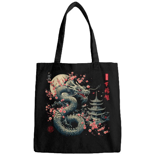 Dragon Pet Chinese Dragon Traditional Asian Mythology Animal Bags