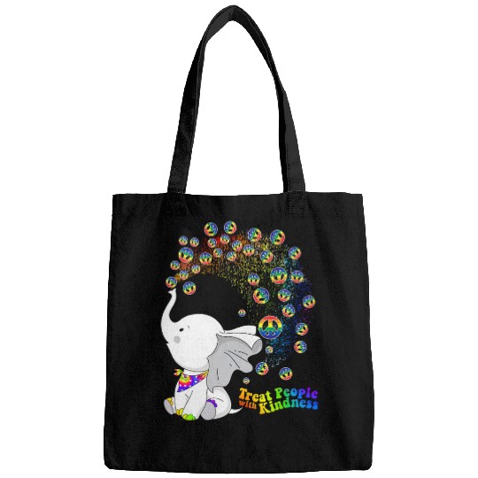 Elephant Pet treat people with kindness Bags