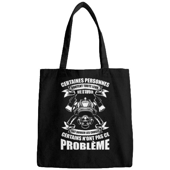 Firefighter Job Heroes of Firefighters Bags