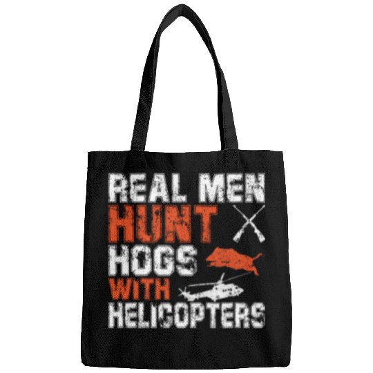 Hog Hunter Wild Boar Hunting Hogs with Helicopters Bags