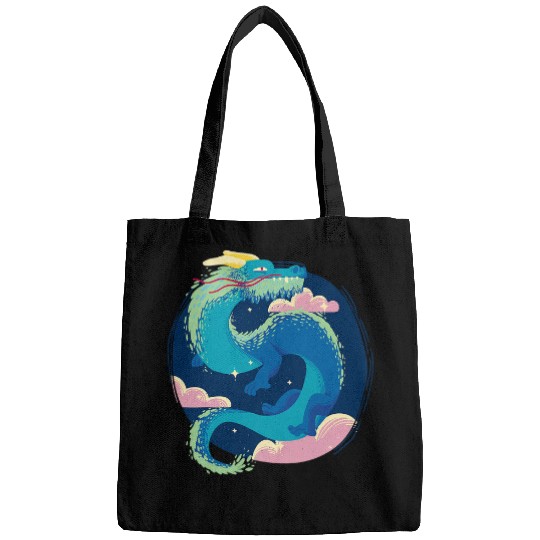 Dragon Pet Chinese Dragon Asian Oriental Serpent Fantasy Space Dragons Bags