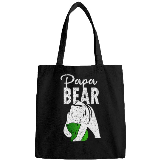 Bear Pet Papa Bear Mental Health Awareness Month Fathers Day Bags