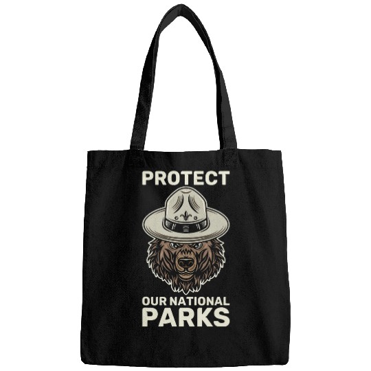 Bear Pet Protect Our National Parks Outdoor Bear Environmentalist 3 Bags