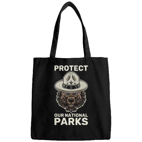 Bear Pet Protect Our National Parks Outdoor Bear Environmentalist 3 Bags