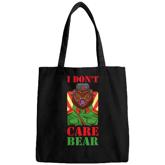 Bear Pet I Dont Care Bear Bags