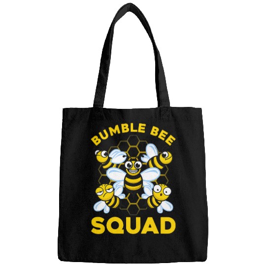 Cute Bumble Bee Art For Men Women Kids Bee Keeper Bumblebee Bags