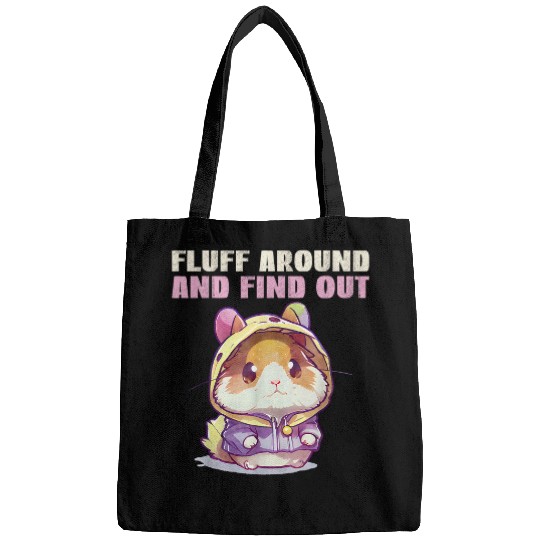 Hamster Pet Fluff Around And FindOut Cute Fed Up Hamster Bags