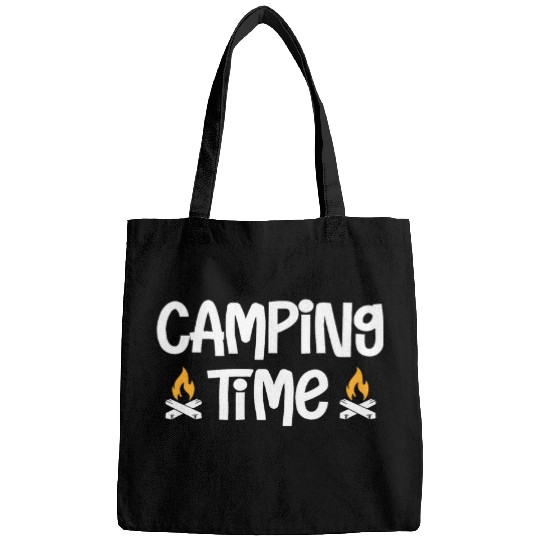 Camping Time Adventure Hiking Nature Lover Product Bags