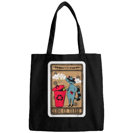 King Of Trash Tarot Card Reading Occult Dark Magic Bags