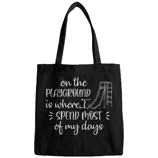 Kindergarten Teacher On the Playground Appreciation Day Bags
