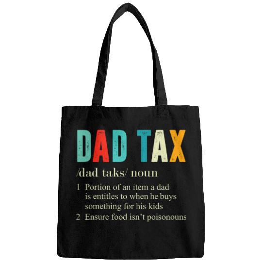 Dad Tax Season Accountanting Finance Papa Fathers Day Bags