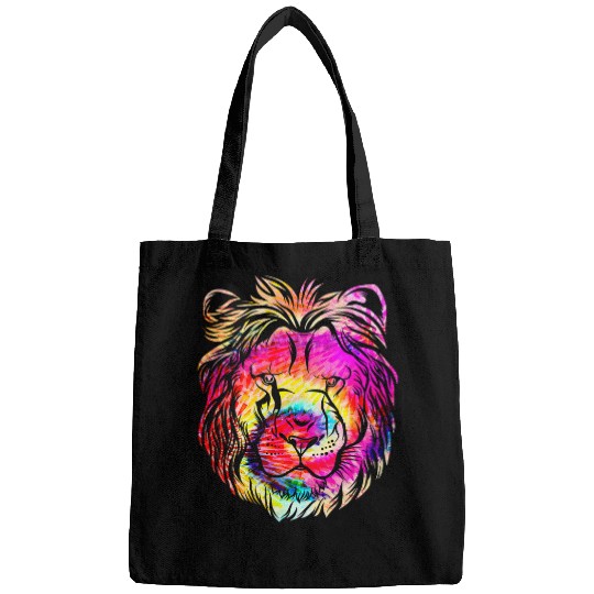 Lion Pet lions head in the Sahara Batik Style ladies lion Bags