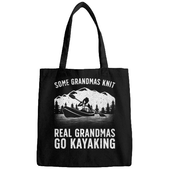 Cool Kayaking For Grandma Mom Kayaker Boating Kayak Boating 3 Bags