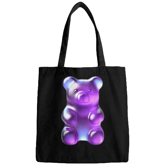 Bear Pet Purple Gummy Bear Bags