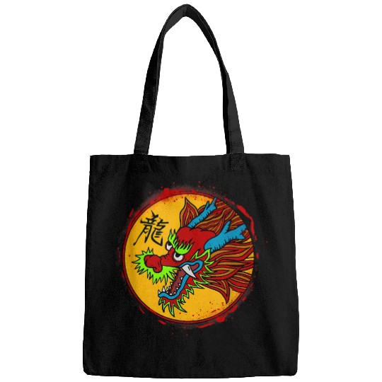 Dragon Pet Chinese Dragon Japanese Art 1 Bags
