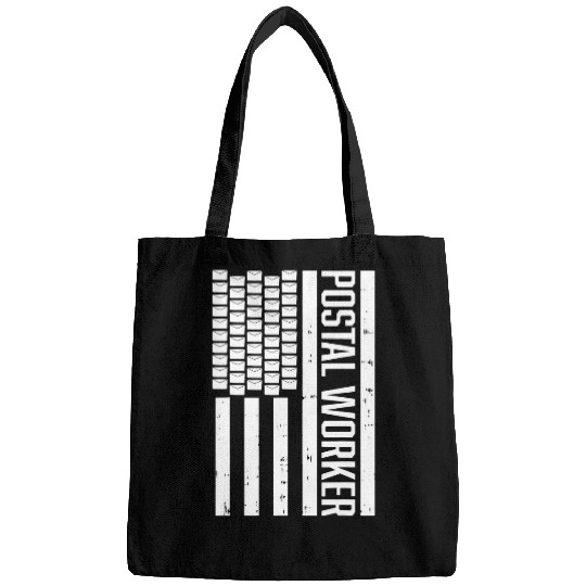 Postal Worker Flag America USA Letter Mailbox Bags
