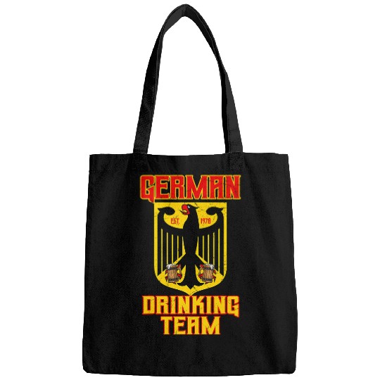 Beer Fun German Drinking Team Germany Flag Funny Eagle Beer Mug Bags
