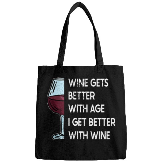 Wines Fun Gets Better With Age I Get Better With Wines 3 Bags