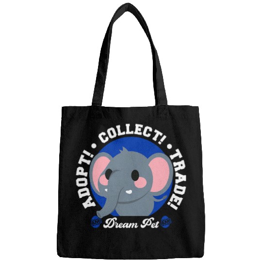 Elephant Pet Adopt Me Dream Pet Adopt Collect Trade Elephant Big Logo Bags