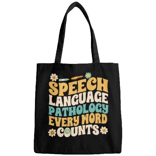Speech Language Pathology Every Words Counts Speech Therapy 1 Bags
