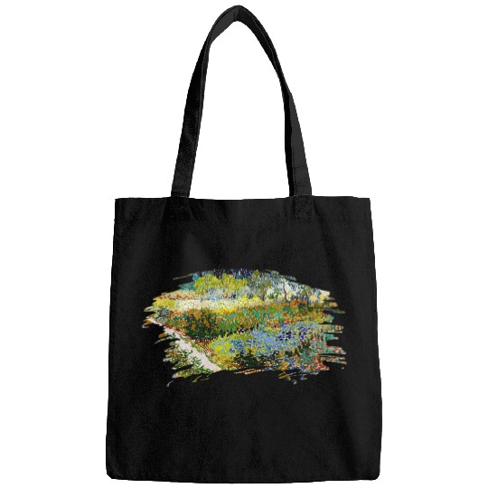Famous vintages Fine Art Garden at Arles by Vincent van Gogh 5 Bags
