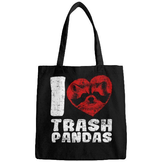 Raccoon Pet I Love Trash Panda Racoon Bags