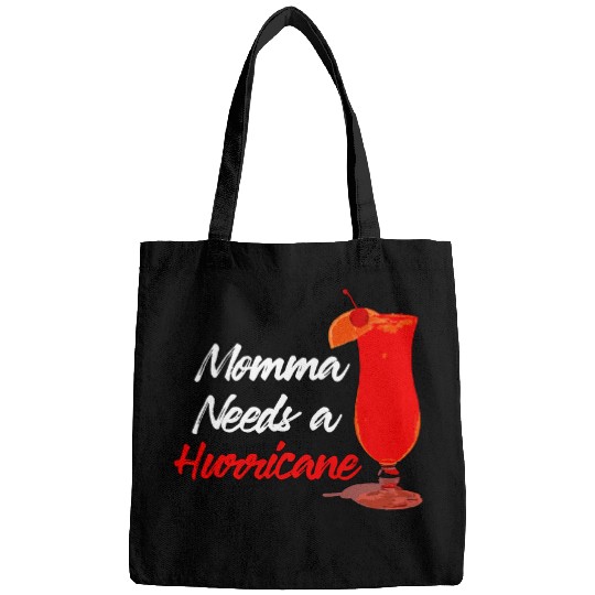 Wines Fun Momma Needs A Hurricane Cocktail Drink Art Mardi Grass Bags