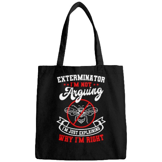 Exterminator Pest Control Eradicator Practitioner Terminator Bags