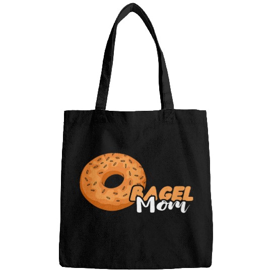 Womens Bagel Mom Baker Bagel Lover Baking Bagels Dough Maker Bags
