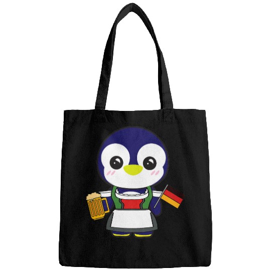 Penguin Pet German Kawaii Penguin Oktoberfest Germany Pride Woman 1 Bags