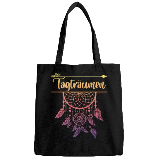 Dream Catcher Day Dreamer Spiritual Wish World Vision Bags
