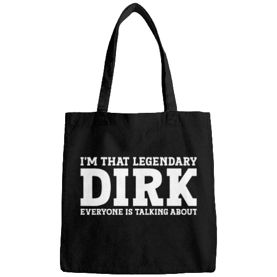 Dirk Personal Name First Name Funny Dirk Bags