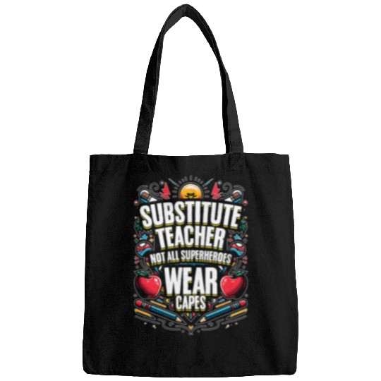 School Teacher Wear Capes Teaching Teach Substitute Teacher Bags