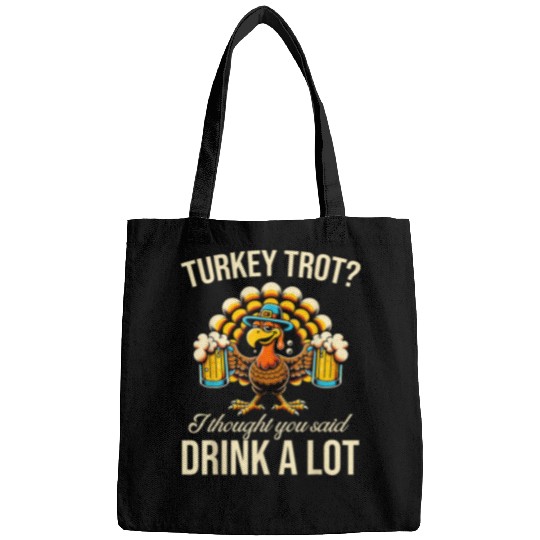Beer Fun Turkey Trot Beer Drink a Lot Thanksgiving Runner s Fun Bags