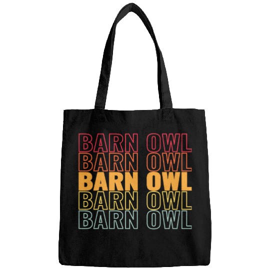 Owl Pet retro birdwatcher and birdwatching barn owl Bags