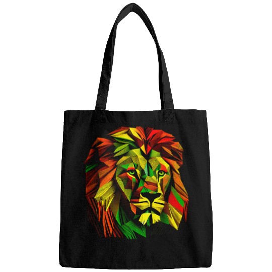 Lion Pet African Lion Freedom Black History American Juneteenth King Bags