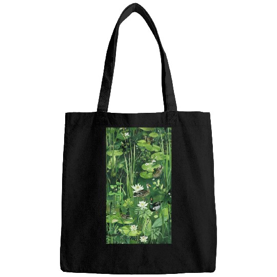 Duck Pet Green Wetland Camo Detailed Duck pattern Bags