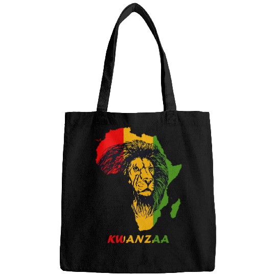 Lion Pet African Lion King of Kings Kwanzaa Essential Black Month Bags