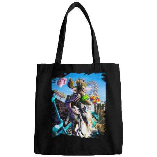 Sloth Pet Riding Dinosaur Velociraptor Raptor Skating Bags