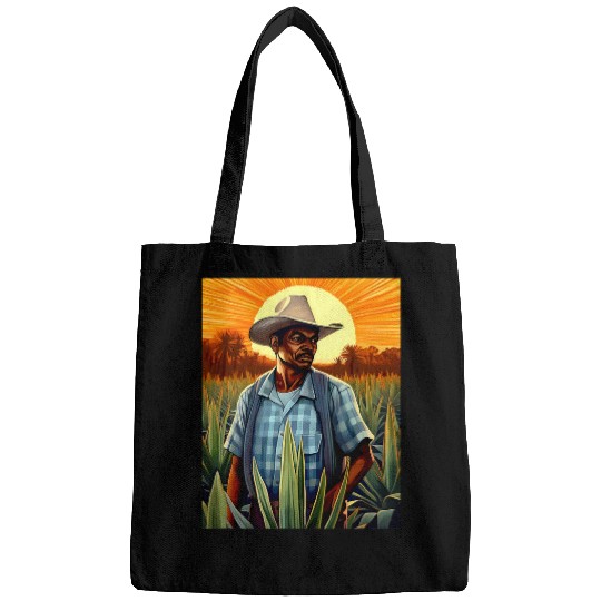 Wines Fun Agave Farmer Campesino Agave Plants Mexican Tequila Farm Bags
