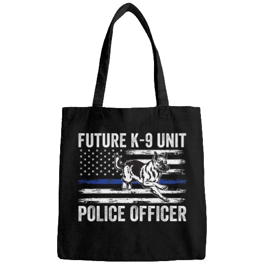 Future K9 Unit Police Officer Proud Law Enforcement 1 Bags