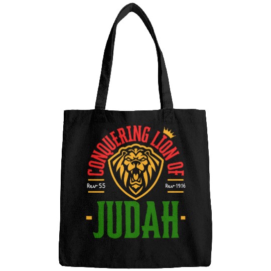 Lion Pet Conquering Lion of The Tribe Judah Yahweh Rastafarian Design Bags