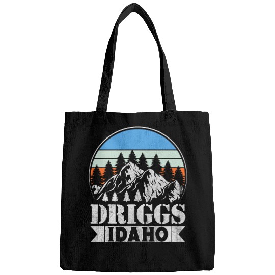 Discover Driggs Idaho Outdoors Adventure Skiing Hiking Mountain Bags