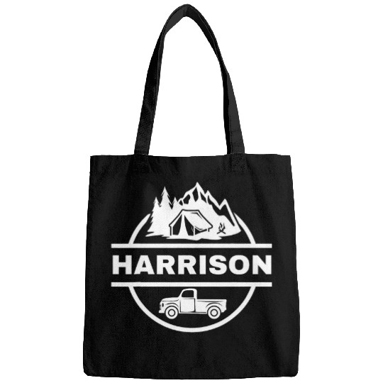 Harrison Family Vacation Camping Road Trip Matching Travel Bags