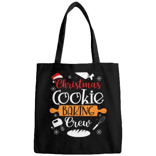 Christmas Cookie Baking Crew Baker Pastry Chef Kids Xmas Bags